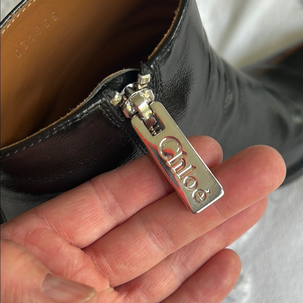 Chloe Black Ankle Boots - Picture 7 of 7